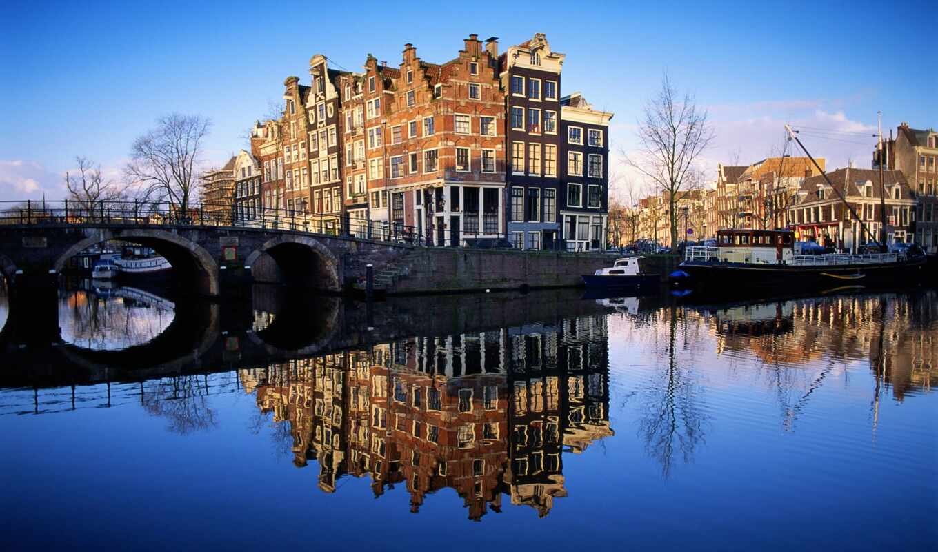 the, t, города, amsterdam, нидерланды, netherlands